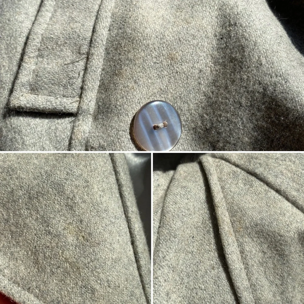 🍂 MAX RAVE GREY WOOL BLEND CROPPED JACKET!
